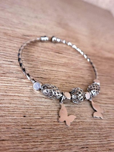 PULSERA EN ACERO BARUCH 499